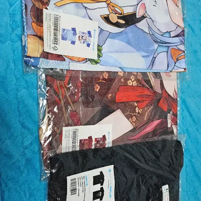 [BUNJANG] Hololive 3 Types T-Shirt Bundle Set (Sealed) / 홀로라이브 티셔츠 3종류 미개봉 일괄