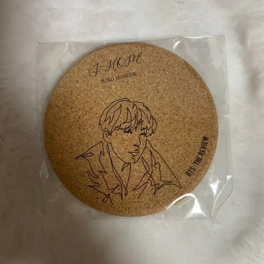 [BUNJANG] J-Hope Unofficial Tea Coaster Goods / 제이홉 티 코스터 비공굿 컵받침 굿즈 양도 앨범 호석 포카 포토카드 정국