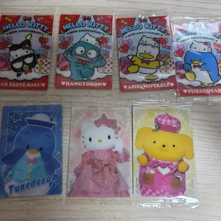 [BUNJANG] Sanrio Wafer Card Bundle Set / 산리오 웨하스 7장  일괄