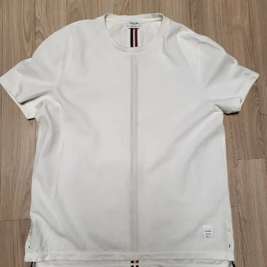 [BUNJANG] Thom Browne Three-Stripes Tab T-Shirt Size 4 / 톰브라운 삼선탭 반팔 티셔츠 4사이즈