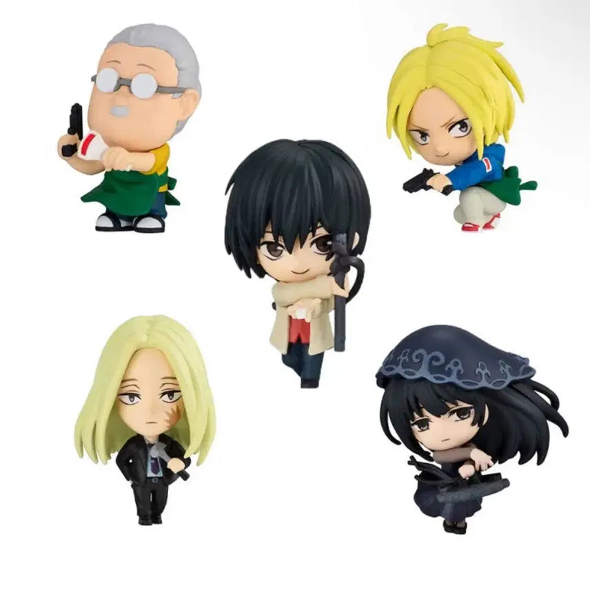 [BUNJANG] Sakamoto Days Figure Gacha 5-Piece Bundle Set / 사카모토 데이즈 사카데이 피규어 가챠 5종 일괄