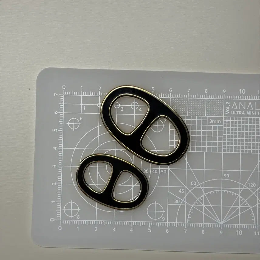 [BUNJANG] Scarf Ring Set (Chandelier Shape) / 스카프링 (샹달 모양)