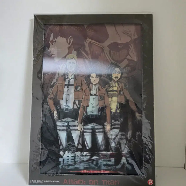 [BUNJANG] Attack on Titan Lenticular Frame / 진격의 거인 렌티큘러 액자 미개봉