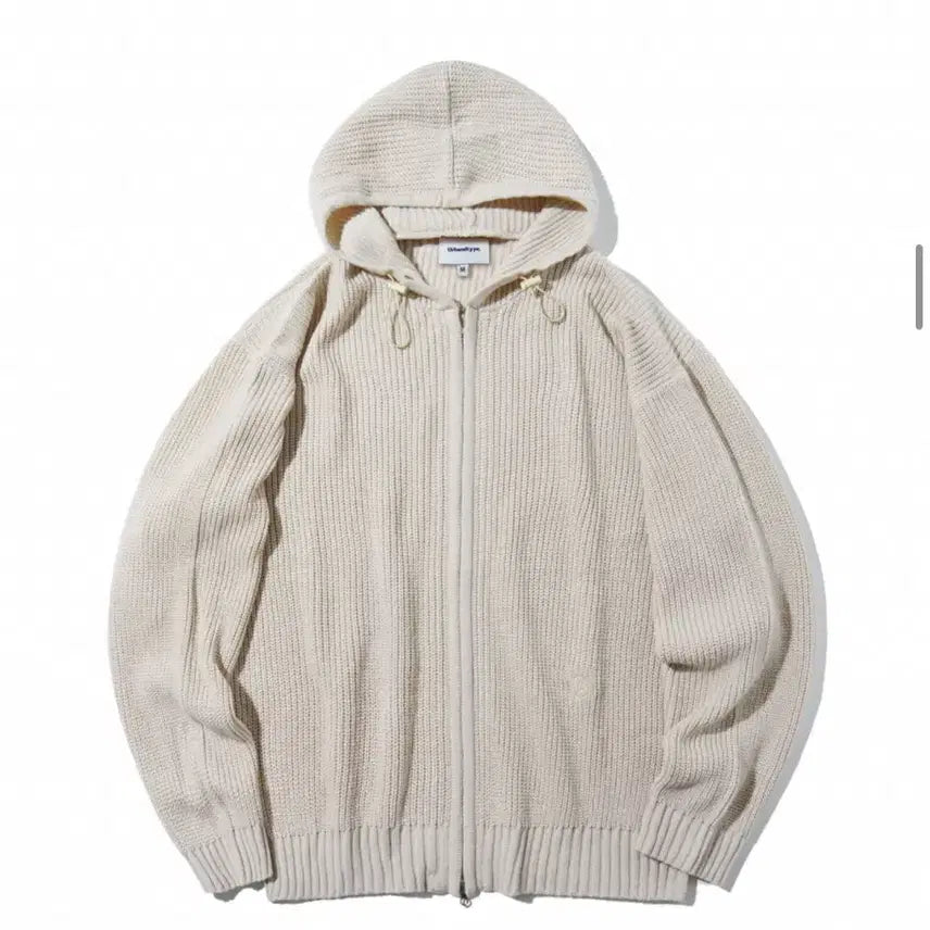 [BUNJANG] Urban D Type Oatmeal Hoodie / L] 어반디타입 후드집업