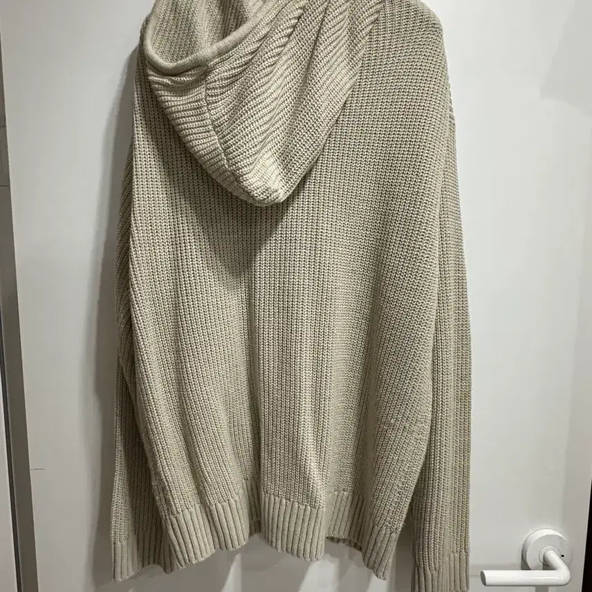 [BUNJANG] Urban D Type Oatmeal Hoodie / L] 어반디타입 후드집업