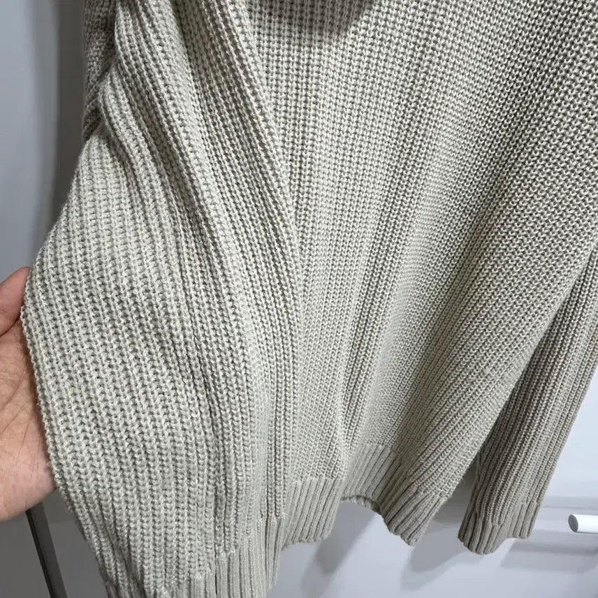 [BUNJANG] Urban D Type Oatmeal Hoodie / L] 어반디타입 후드집업