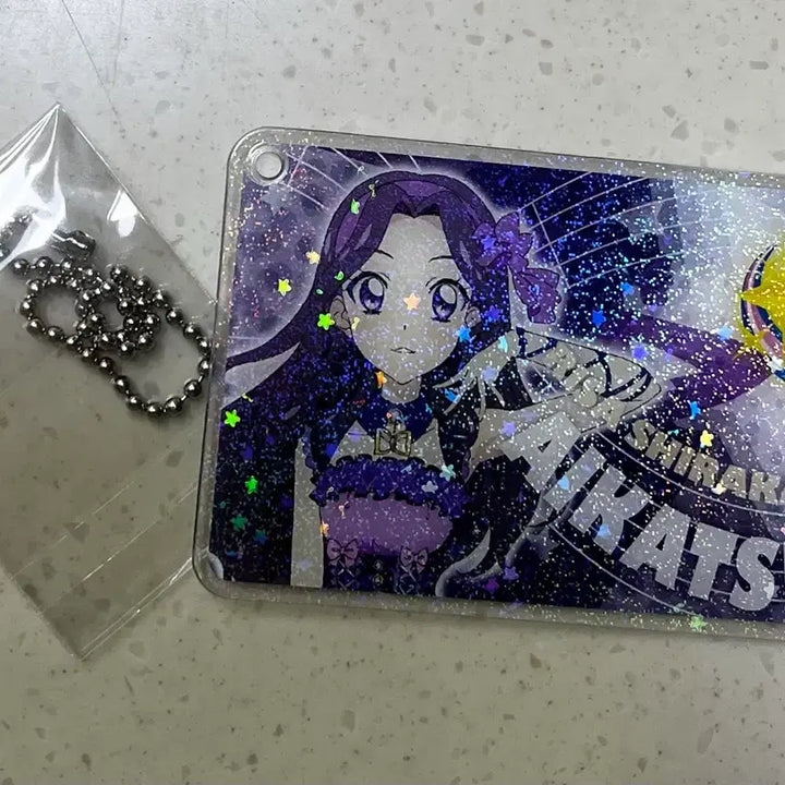 [BUNJANG] Aikatsu Lisa Fan Certificate Keyring / 아이엠스타 아이카츠 리사 팬증 키링 판매합니다! 노노 돌비데빌 카드