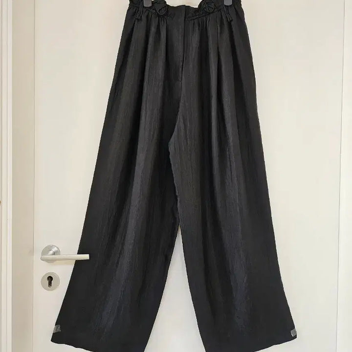 [BUNJANG] LANVIN COLLECTION Black Wide Pants / LANVIN COLLECTION 블랙 와이드 팬츠 64