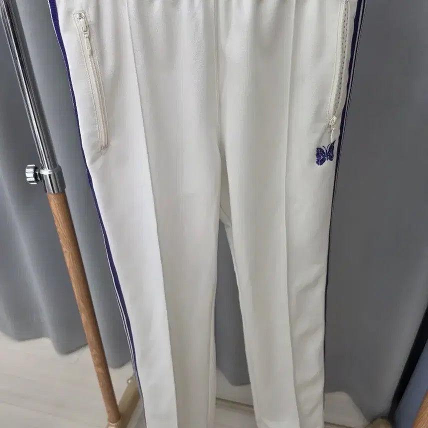 [BUNJANG] Needles Ice White Trousers / 니들스 아이스화이트 l