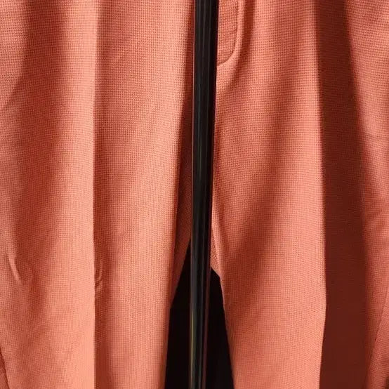 [BUNJANG] LEEDONGSOO Green Orange Check Pattern Pants / LEEDONGSOO GREEN 오렌지색 바지