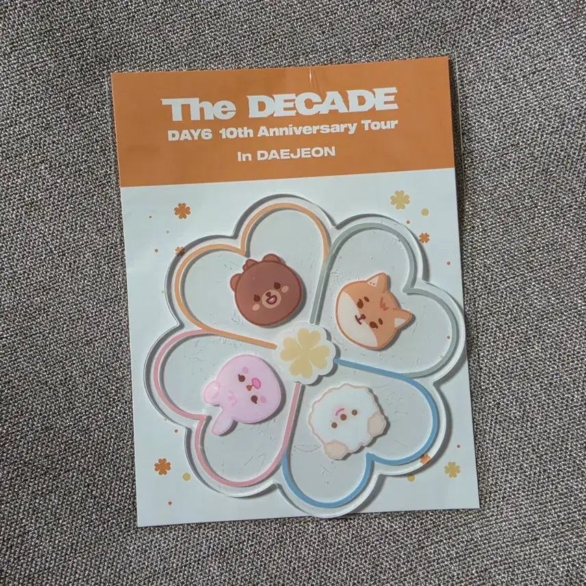 [BUNJANG] Day6 The Decade Daejeon Gift Tea Coaster / 데이식스 대전 전투 기프트 티코스터 (미개봉/새 상품)
