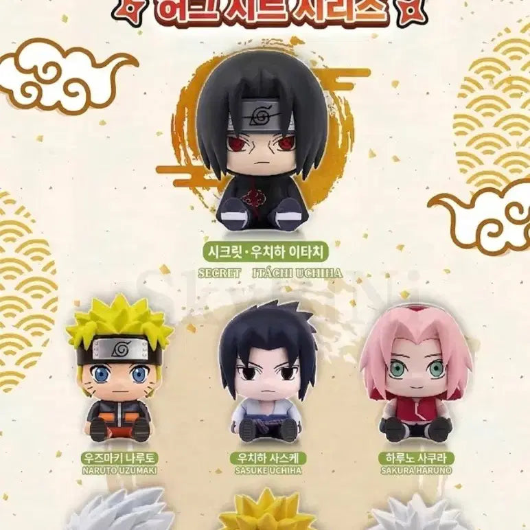 [BUNJANG] Naruto Shippuden Honey Sheet Full Box (Set of 6) / 나루토 질풍전 허니시트 풀박스(6종)