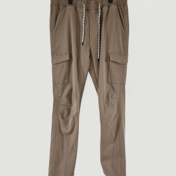 [BUNJANG] XL Banned Cargo Pants / 미사용[XL]밴딩 카고바지 팬츠