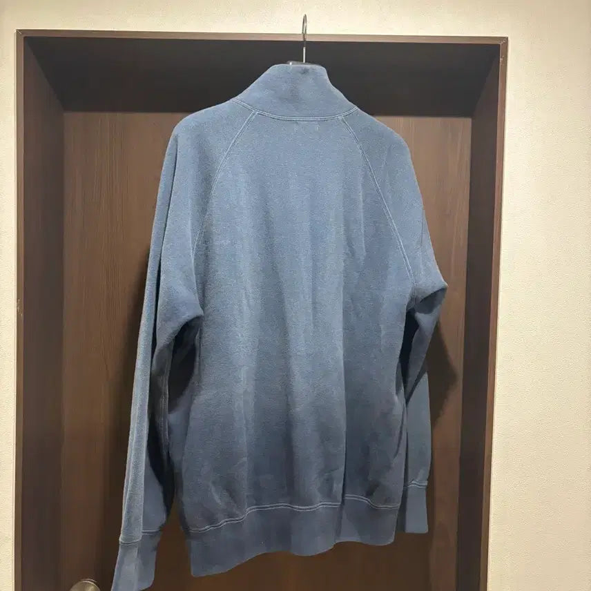 [BUNJANG] Marty &amp; Sons Vintage Sweat Zip-up Navy / [2] 마티앤선즈 빈티지 스웻 집업 네이비