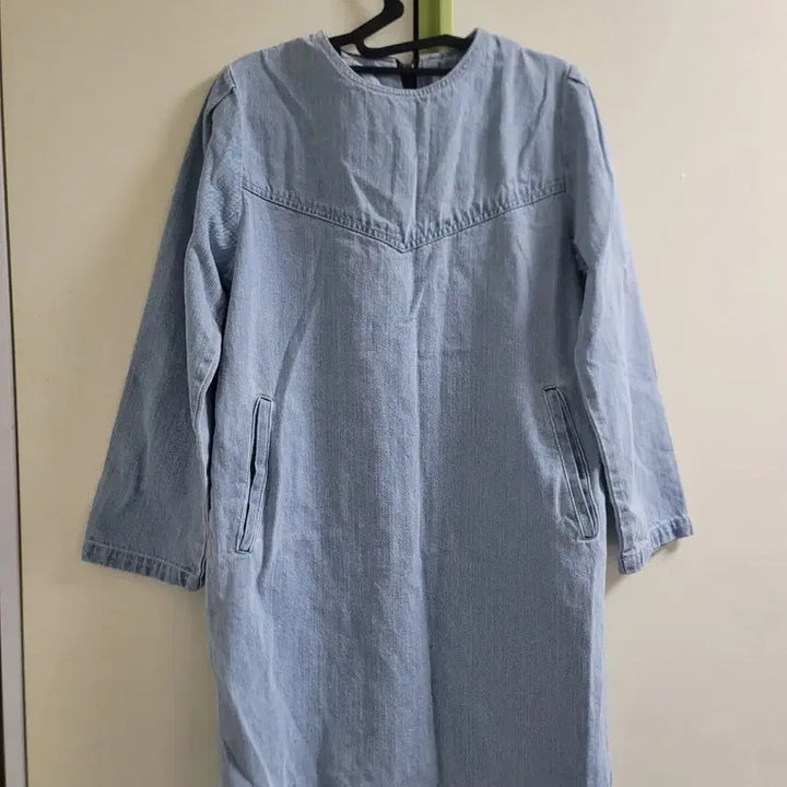 [BUNJANG] STUDIO WHITE Mill &amp; I Denim Dress / STUDIO WHITE 밀앤아이 데님 원피스 F