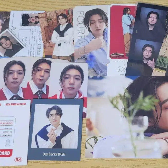 [SOLD OUT] 일괄) 데이식스 성진 포카 엽서등