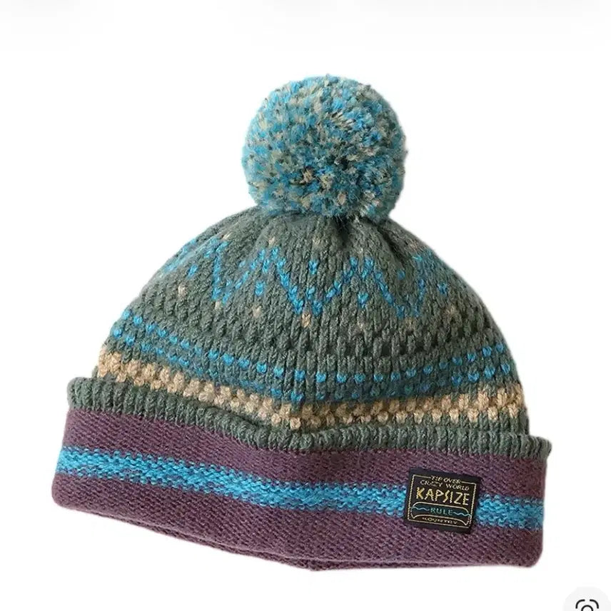 [BUNJANG] Capital Wool Knit Cap / 캐피탈 울 니트 캡