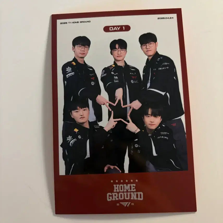 [BUNJANG] T1 Homeground Day 1 Postcard / T1 홈그라운드 Day1 엽서