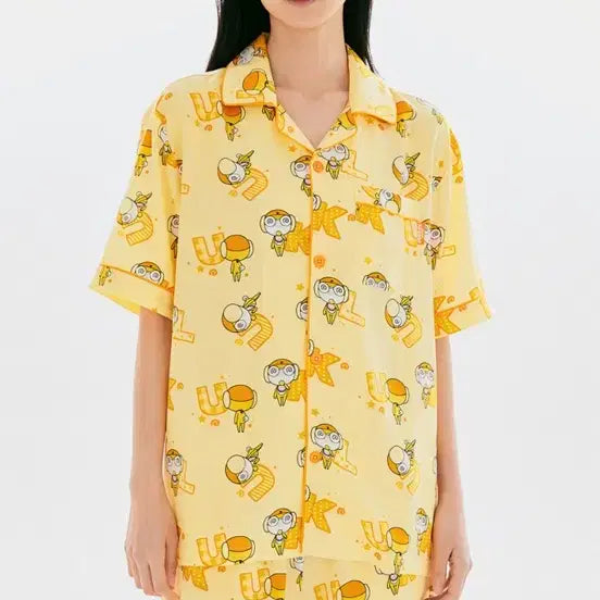 [SOLD OUT] 스파오 케로로 콜라보 쿠루루잠옷