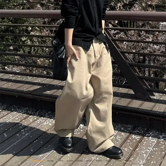 [BUNJANG] Dans Studio Winted Cotton Pants / 단스튜디오 윈티드 코튼 팬츠