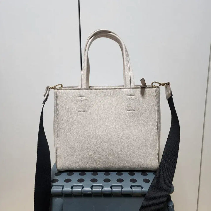 [BUNJANG] Black Martine Sitbon Ivory Tote Bag / 블랙마틴싯봉 핸드백 가방