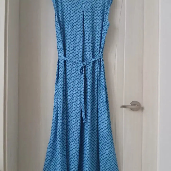 [SOLD OUT] 발렌시아 패턴 원피스 블루