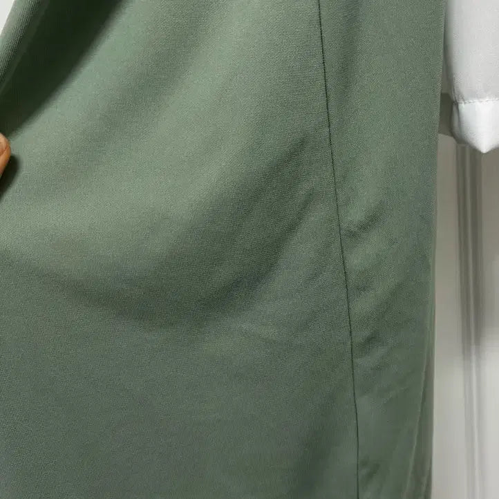 [BUNJANG] H&amp;M Slit Maxi Dress / H&amp;M 끈나시 롱 원피스 카키 슬릿