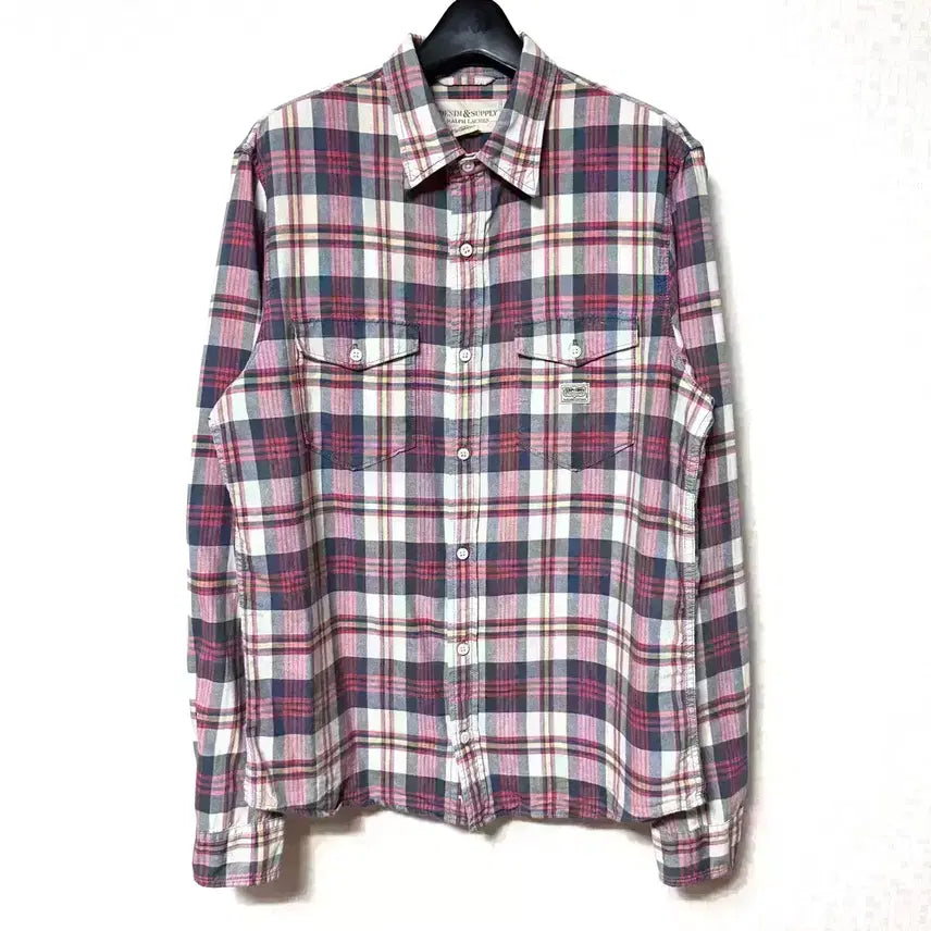 [BUNJANG] Denim &amp; Supply Ralph Lauren Check Shirt / [M,95]데님앤서플라이 랄프로렌 체크 셔츠 남방