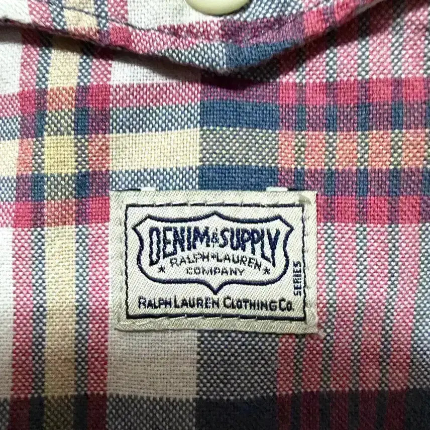 [BUNJANG] Denim &amp; Supply Ralph Lauren Check Shirt / [M,95]데님앤서플라이 랄프로렌 체크 셔츠 남방
