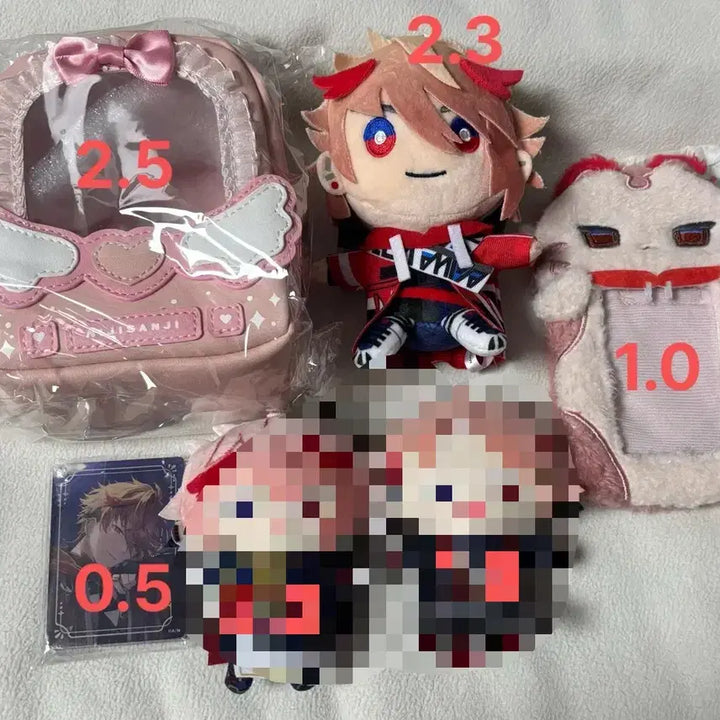 [BUNJANG] Nijisanji Seraph Dazzle Voice Action Plush / 니지산지 볼택션 세라프 누이 파우치 체키 홀더 굿즈