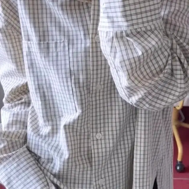 [BUNJANG] ZARA Regular Fit Check Shirt / 새상품) 자라 레귤러핏 체크 셔츠