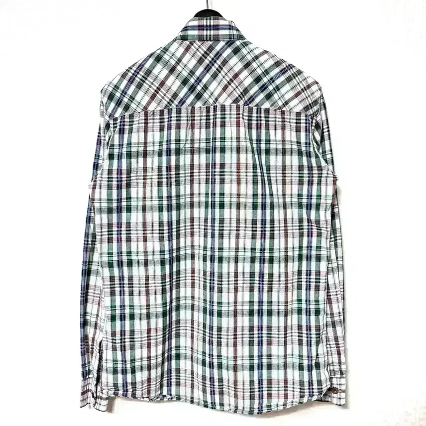 [BUNJANG] The North Face Check Pocket Shirt / [S,90]노스페이스 체크 포켓 셔츠 남방