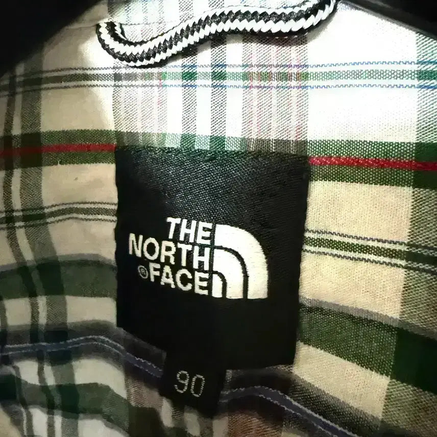 [BUNJANG] The North Face Check Pocket Shirt / [S,90]노스페이스 체크 포켓 셔츠 남방