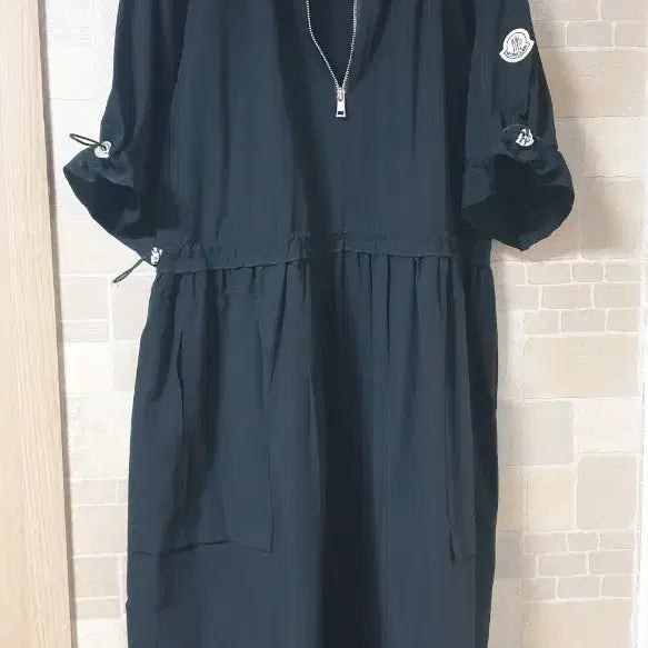 [BUNJANG] Black Hooded Long Dress / 여성 후드원피스(새옷)