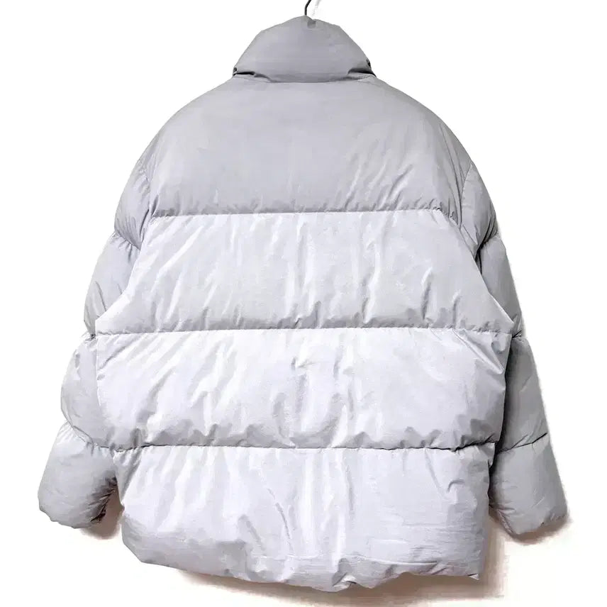 [BUNJANG] Code:Graphy Duck Down Padded Jacket - Gray - Size S / [S,90]코드그라피 패딩 자켓 덕다운 그레이