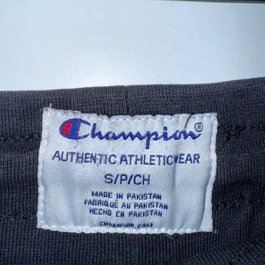 [BUNJANG] Champion Black Training Pants / 챔피온 블랙 트레이닝 바지