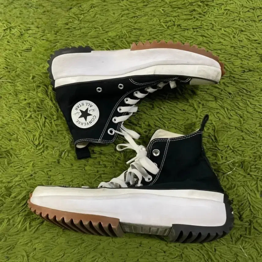 [BUNJANG] Converse Run Star Hike High Black (Size 250) / (250) 컨버스 런스타 하이크 하이 블랙