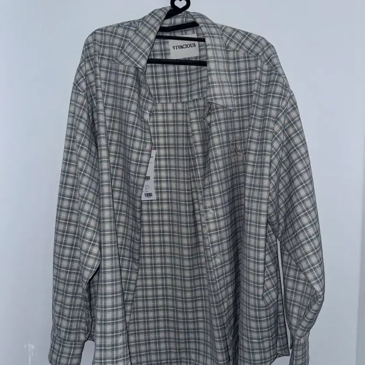 [BUNJANG] VIVACIOUS Checkered Shirt / VIVACIOUS 체크 셔츠 새상품
