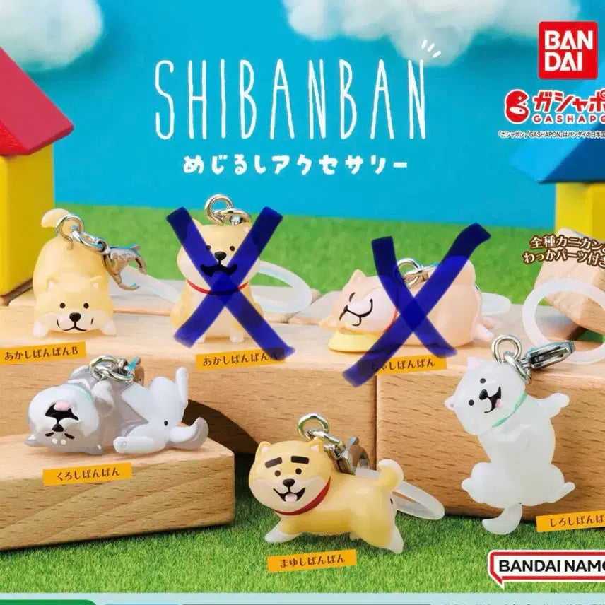 [BUNJANG] Shiba Inu Dog Bundle Set Gachapon / 일괄)시바견 강아지 메지루시 가챠