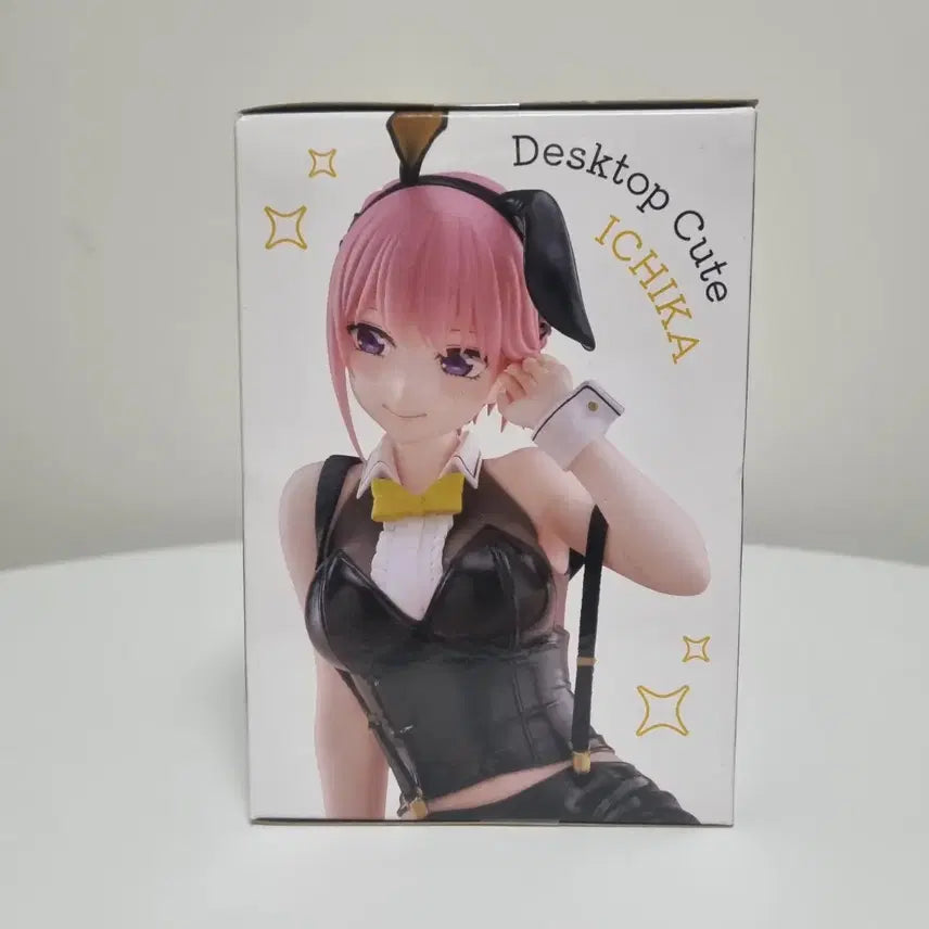 [SOLD OUT] [미개봉]타이토 5등분의 신부 데스크탑 큐트 나카노 이치카 바니걸 피규어