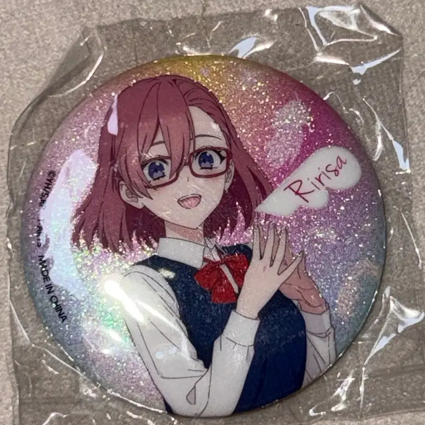 [BUNJANG] 2.5 Dimensional Seduction: Ririsa Nigori Can Badge / 2.5차원의 유혹 니고리리 리리사 캔뱃지
