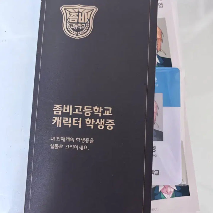 [BUNJANG] Zombiego Park Chan-young Student ID / 좀비고 박찬영 학생증