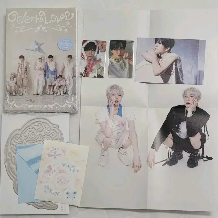 [BUNJANG] NCT WISH Jaehee Ode to Love Album Bundle Set / (재희 포카 세트)엔시티위시 ode to love 앨범 초회한정반 패키지