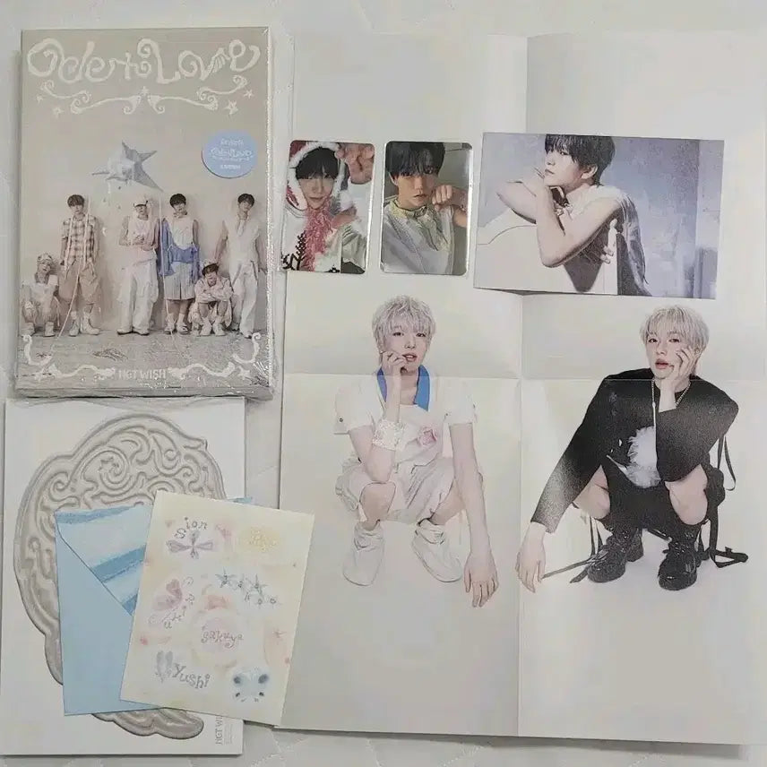 [BUNJANG] NCT WISH Jaehee Ode to Love Album Bundle Set / (재희 포카 세트)엔시티위시 ode to love 앨범 초회한정반 패키지