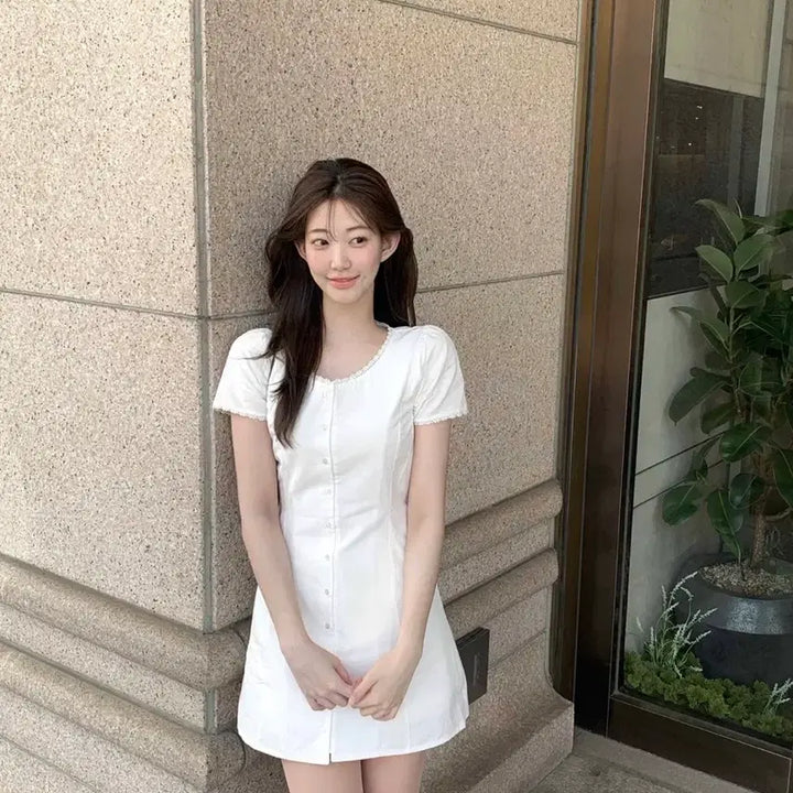 [BUNJANG] Zenio Lea Mini Dress S / 제니오 레아 미니 원피스 s