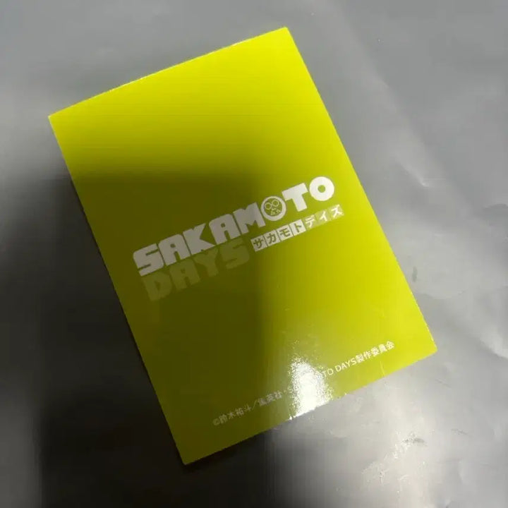 [BUNJANG] Sakamoto Days Taro Sakamoto Photocard / 사카모토데이즈 사카모토 타로 포토카드