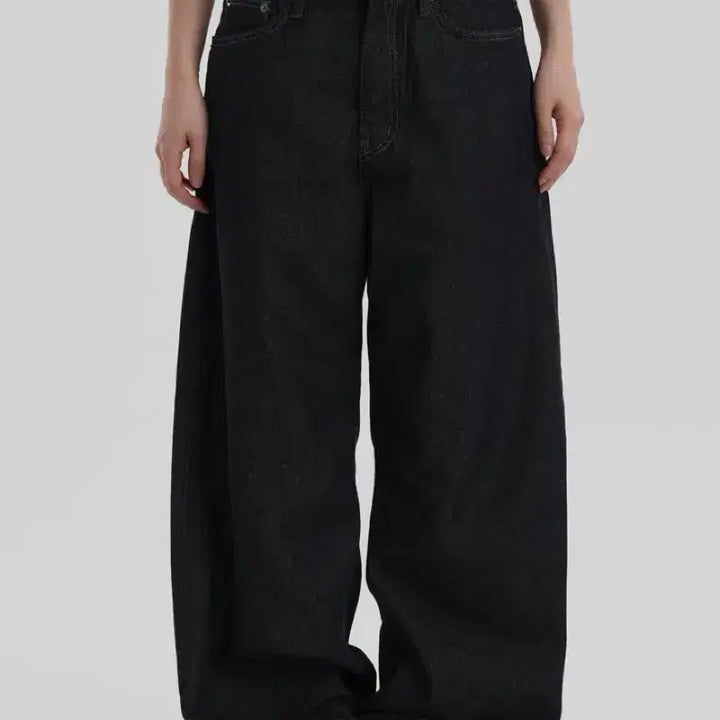 [BUNJANG] Autumn Brushed Denim Dark Blue M / 어텀 기모스냅데님 다크블루 m