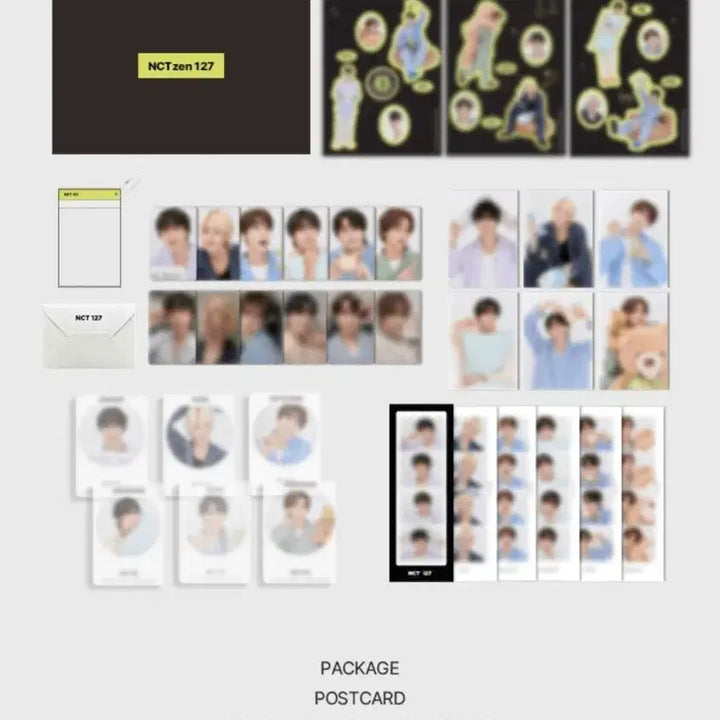 [SOLD OUT] (미개봉)엔시티127 멤버십키트 쟈니 유타 도영 정우 마크 해찬 포카
