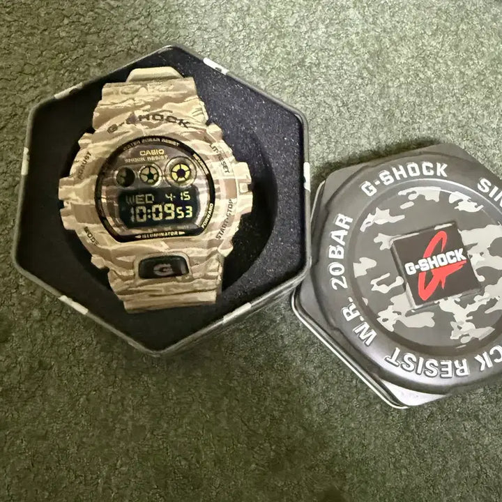 [BUNJANG] G-Shock GD-X6900CM-5 Tiger Camo Watch / 지샥 GD-X6900CM-5 타이거 카모 베이지 브라운