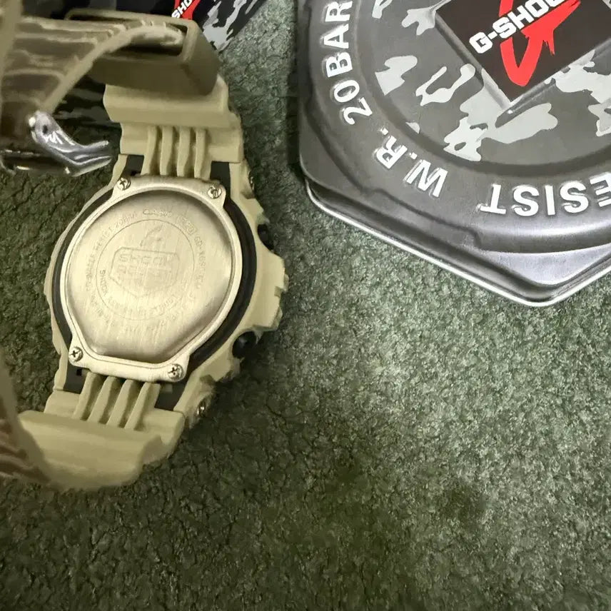 [BUNJANG] G-Shock GD-X6900CM-5 Tiger Camo Watch / 지샥 GD-X6900CM-5 타이거 카모 베이지 브라운